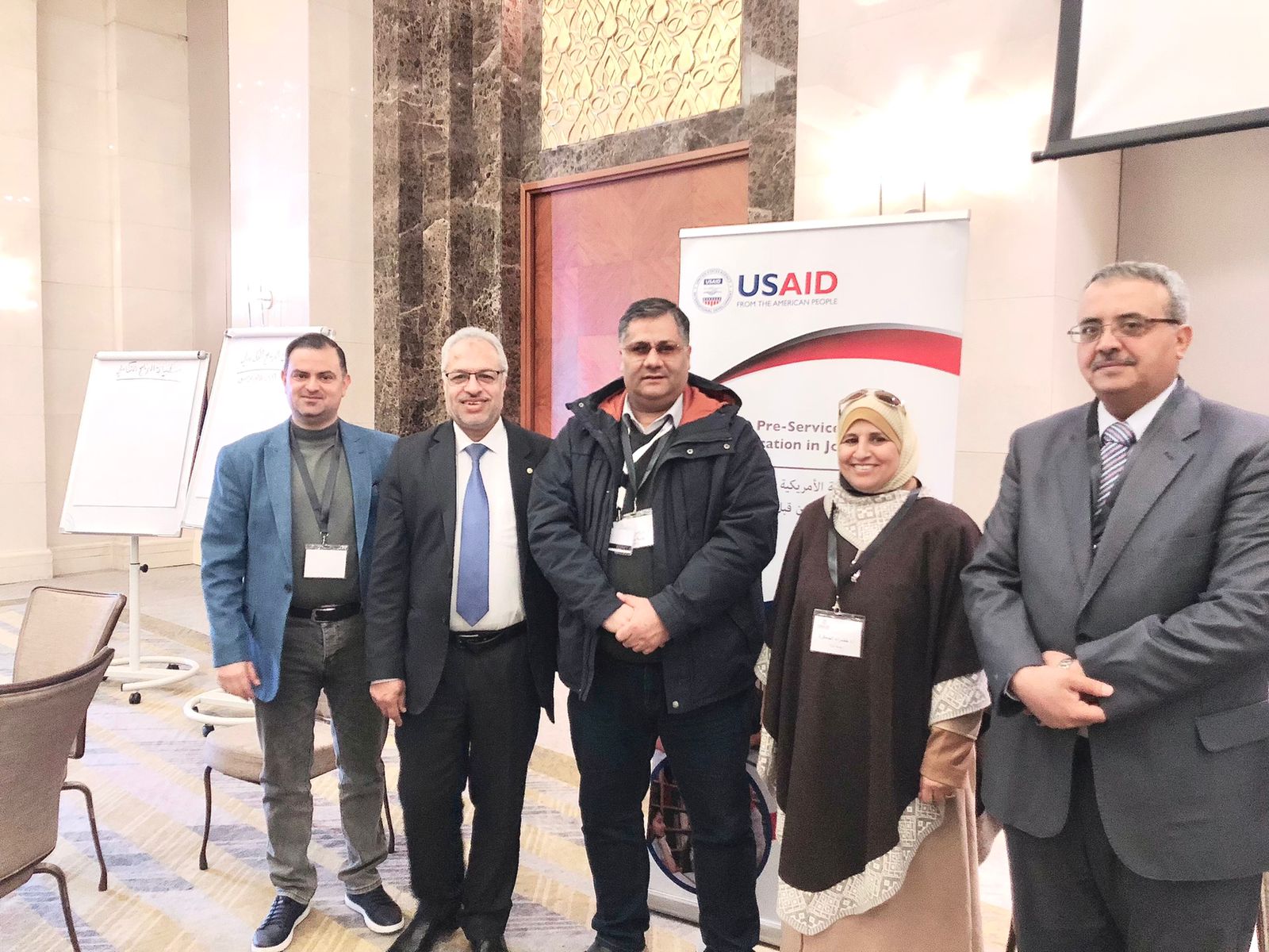 "عمان العربية" تشارك في ورشة عمل للوكالة الأمريكية للتنمية الدولية USAID1