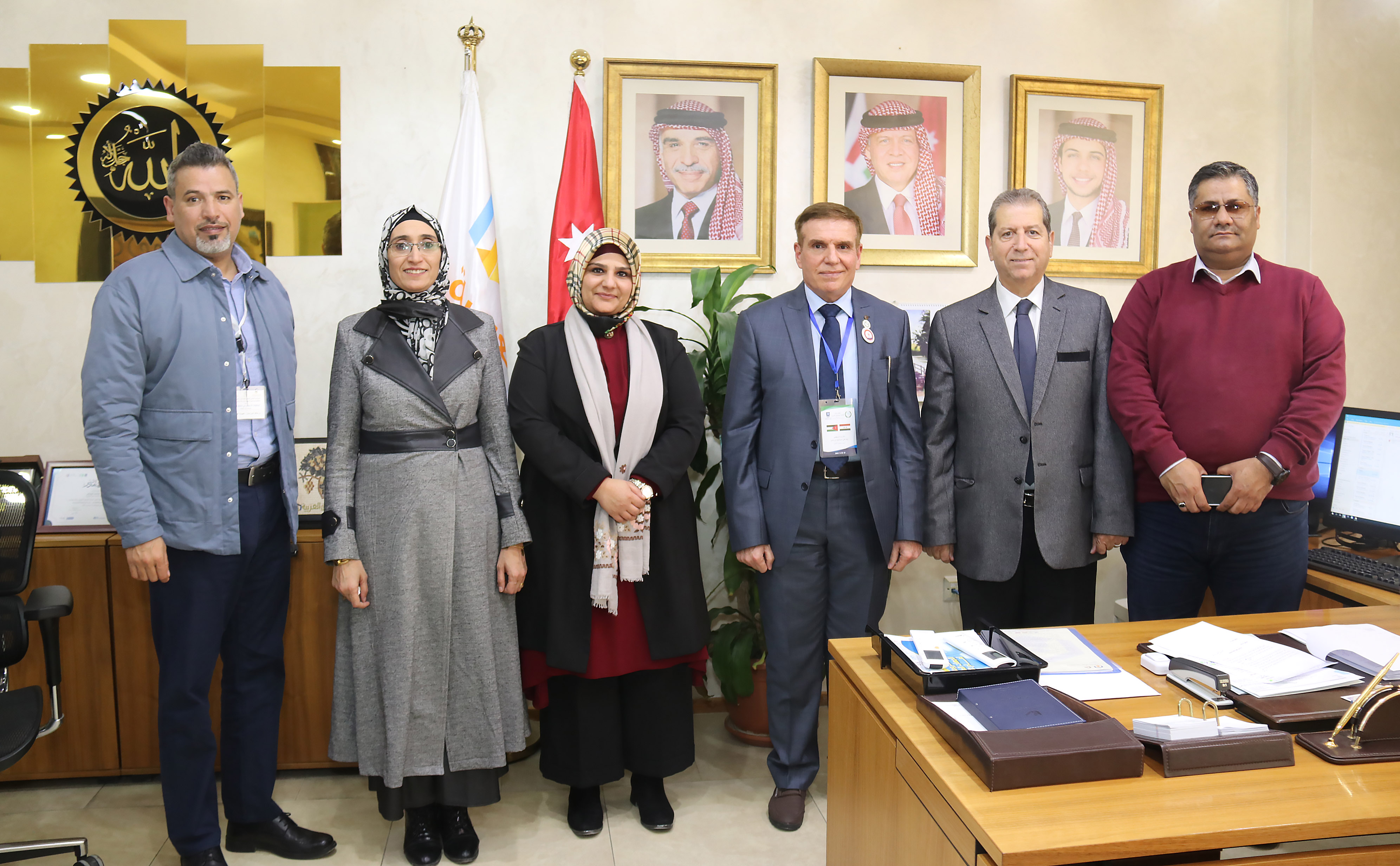 "عمان العربية" بصدد ابرام اتفاقية تعاون مع جامعة الكتاب في المجالات الطبية وصيانة الطائرات5