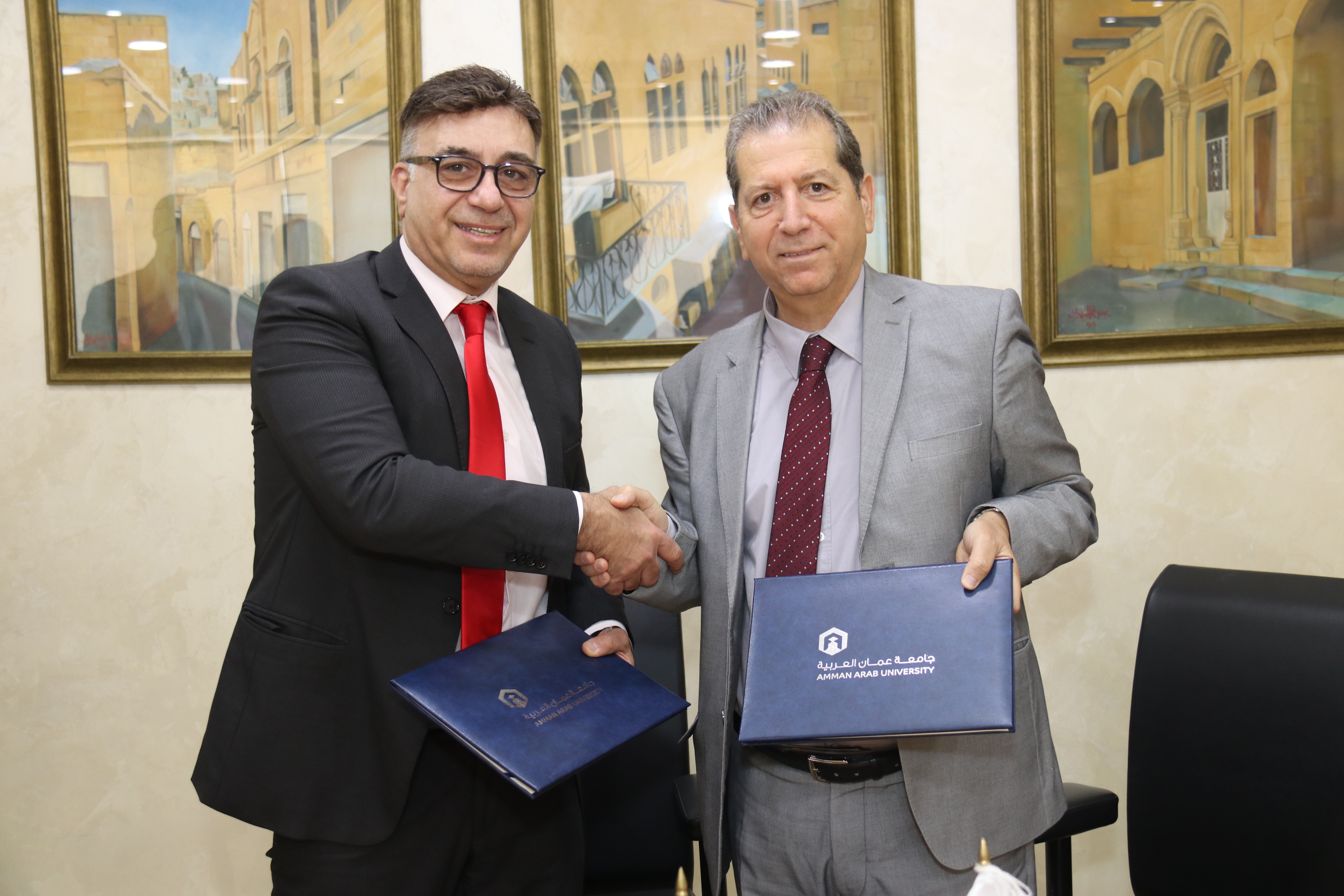 اتفاقية تعاون بين "عمان العربية" وشركة مزايا للتوظيف5