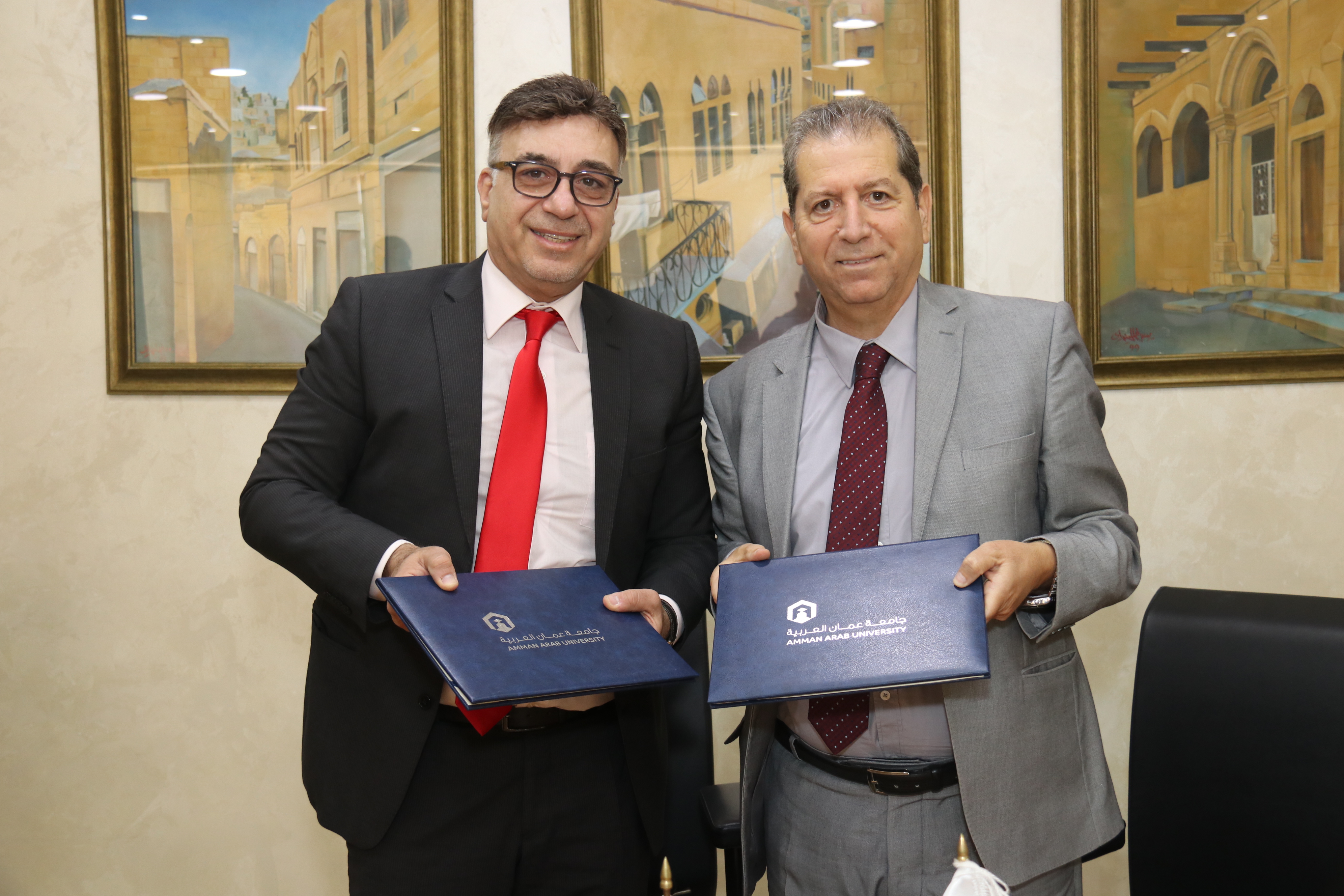 اتفاقية تعاون بين "عمان العربية" وشركة مزايا للتوظيف3