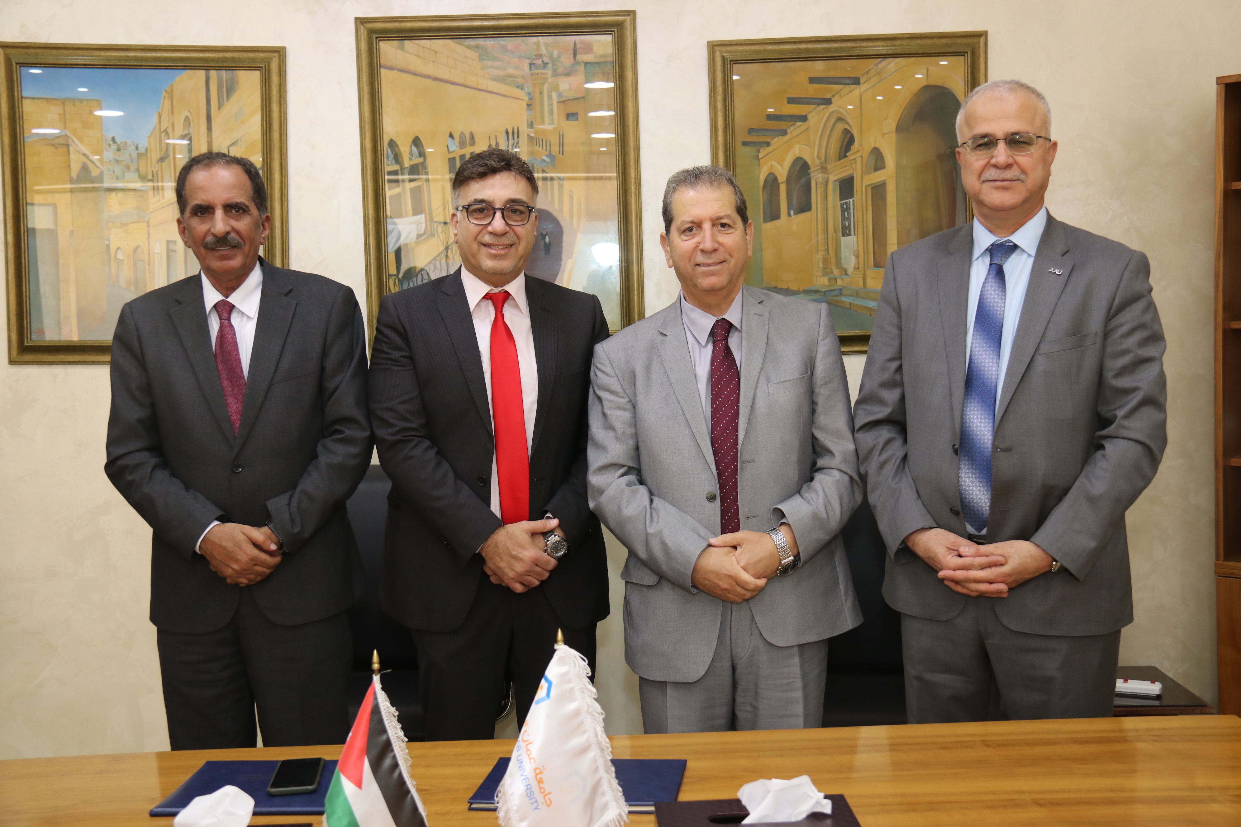اتفاقية تعاون بين "عمان العربية" وشركة مزايا للتوظيف4