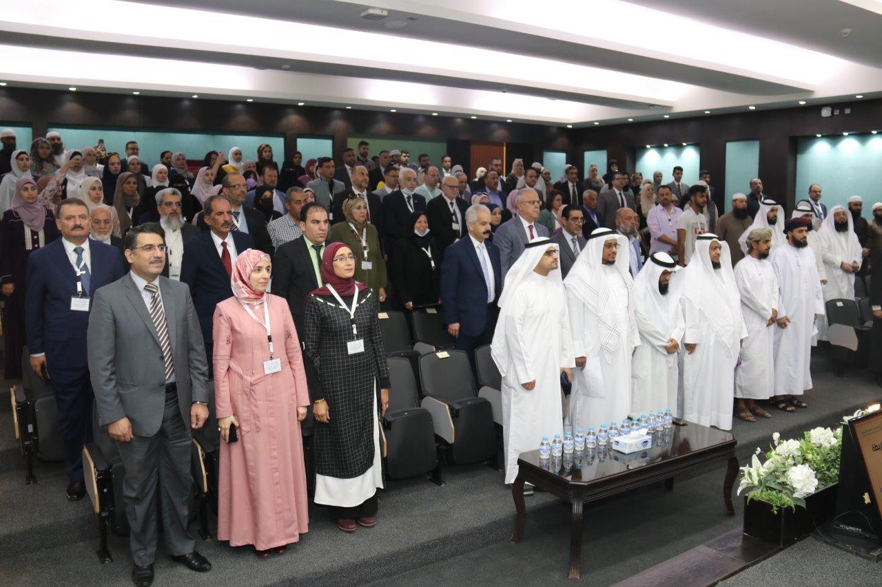 إفتتاح فعاليات المؤتمر العلمي الدولي المحكم لكليتي الشريعة والعلوم التربوية والنفسية في جامعة عمان العربية 2
