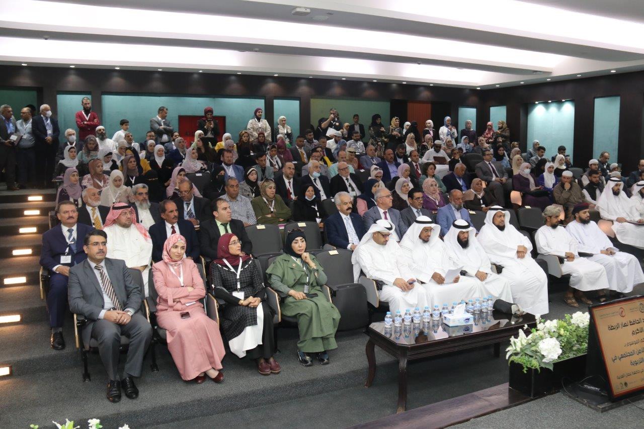 إفتتاح فعاليات المؤتمر العلمي الدولي المحكم لكليتي الشريعة والعلوم التربوية والنفسية في جامعة عمان العربية 7