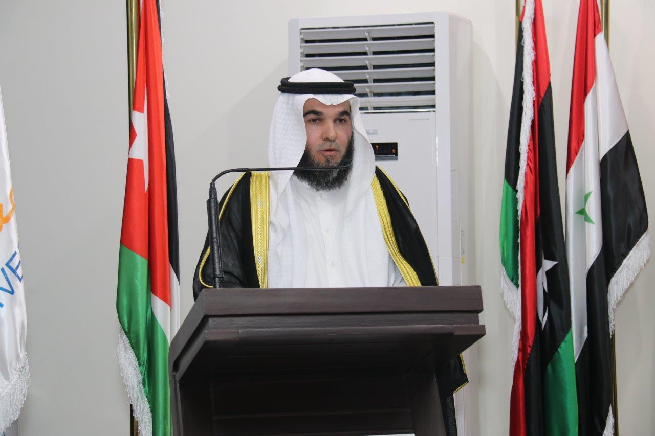 إفتتاح فعاليات المؤتمر العلمي الدولي المحكم لكليتي الشريعة والعلوم التربوية والنفسية في جامعة عمان العربية 9