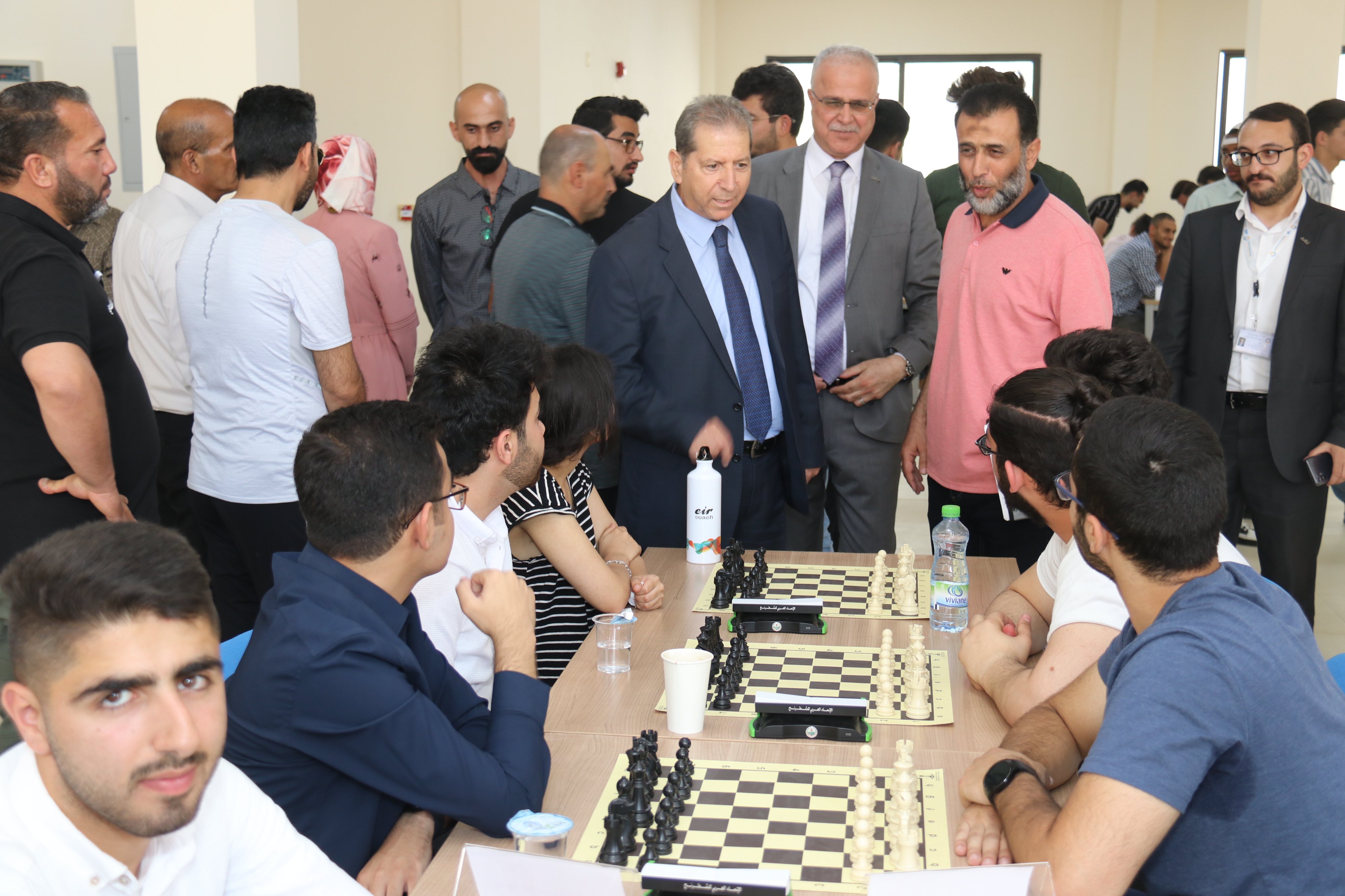 بطولة الباقورة والغمر الثانية للشطرنج في جامعة عمان العربية2