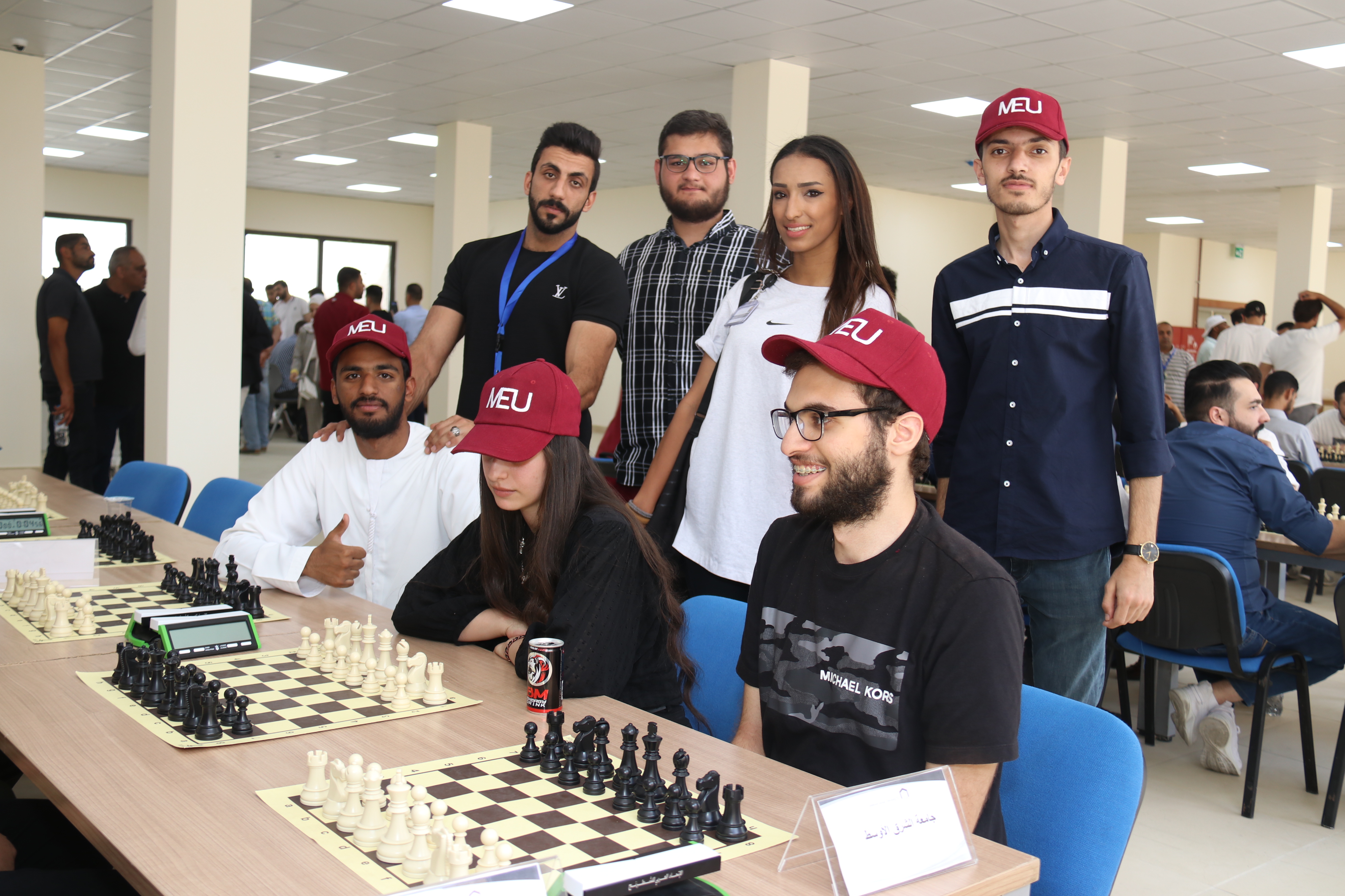بطولة الباقورة والغمر الثانية للشطرنج في جامعة عمان العربية5