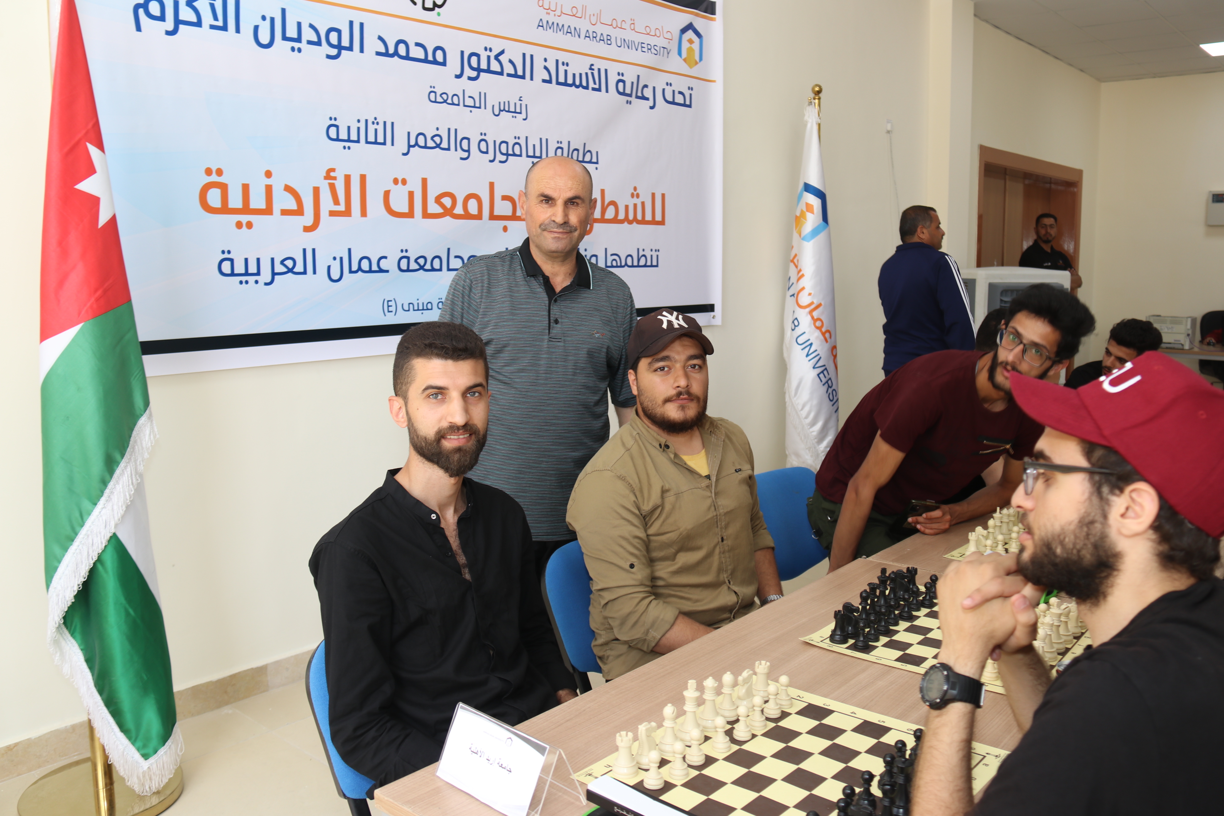 بطولة الباقورة والغمر الثانية للشطرنج في جامعة عمان العربية6