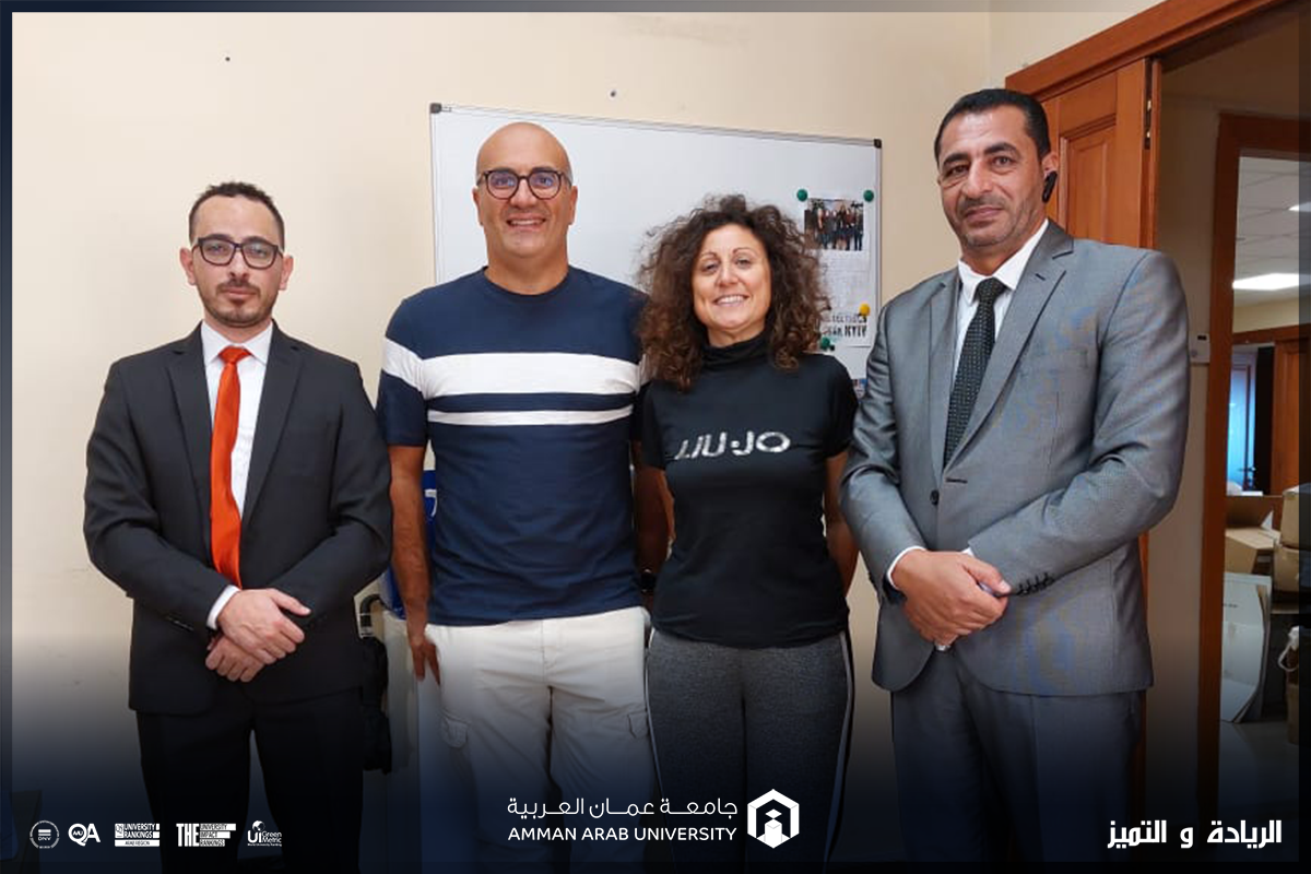 تبادل أكاديمي بين جامعة عمان العربية و جامعة فوجيا الايطالية1