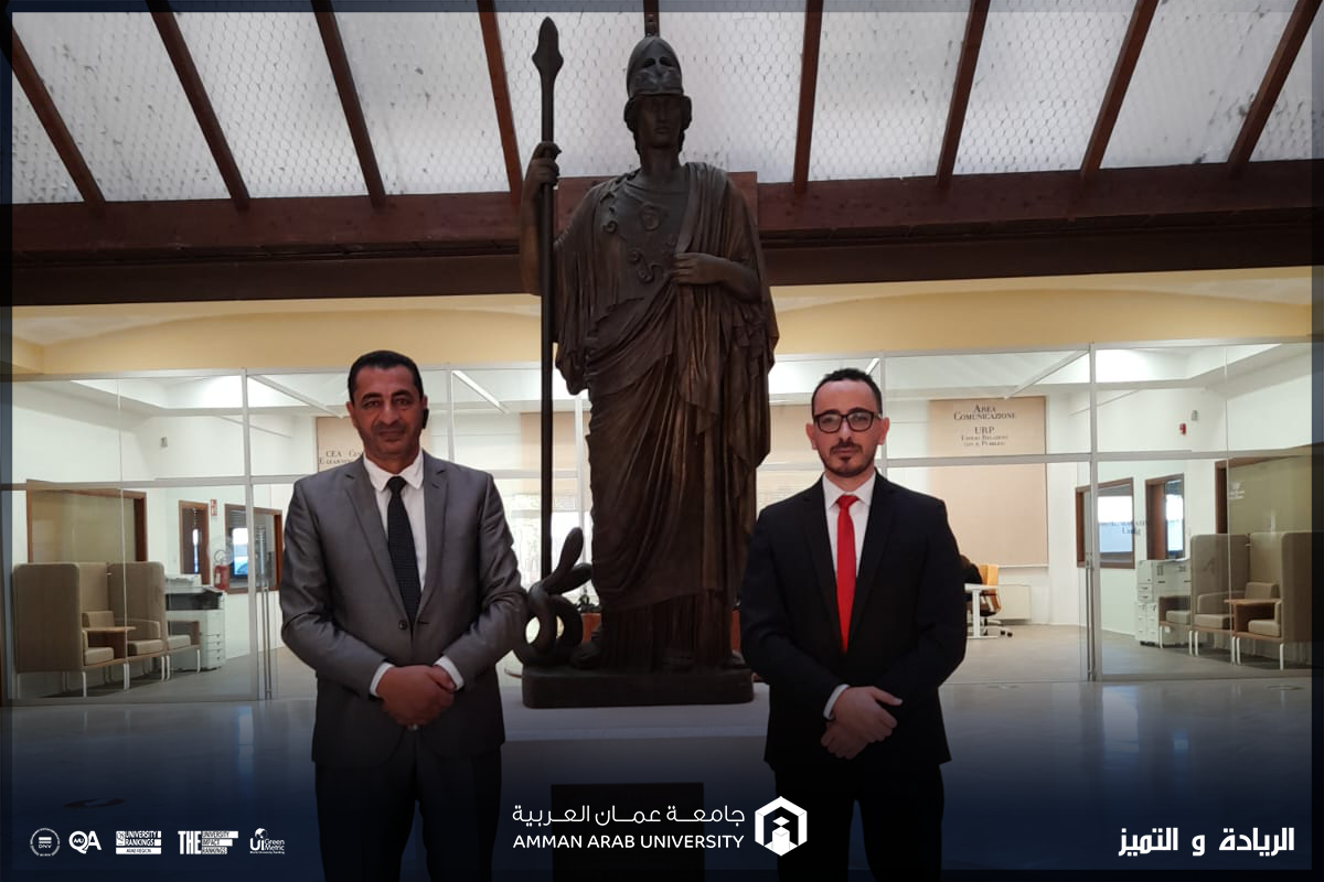 تبادل أكاديمي بين جامعة عمان العربية و جامعة فوجيا الايطالية2