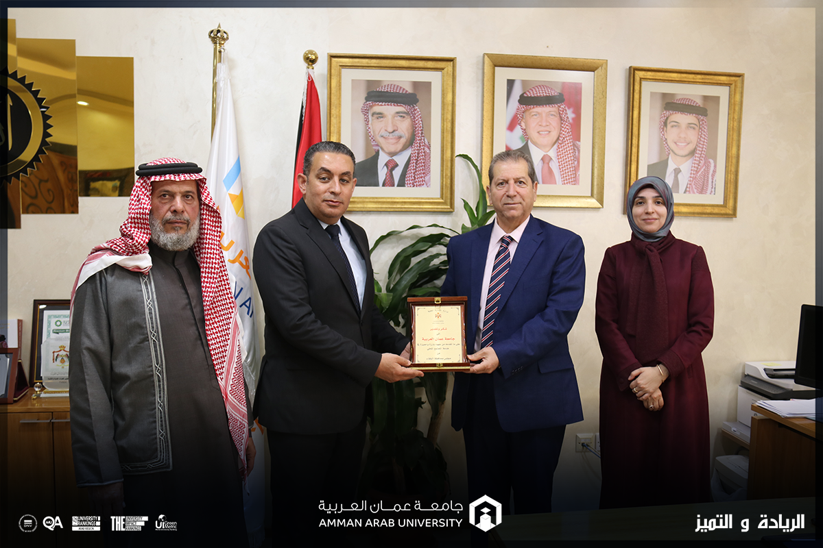 رئيس "عمان العربية" يستقبل وفداً من مجلس محافظة البلقاء1