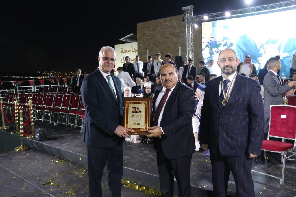 العيسوي يرعى احتفال جامعة عمان العربية50