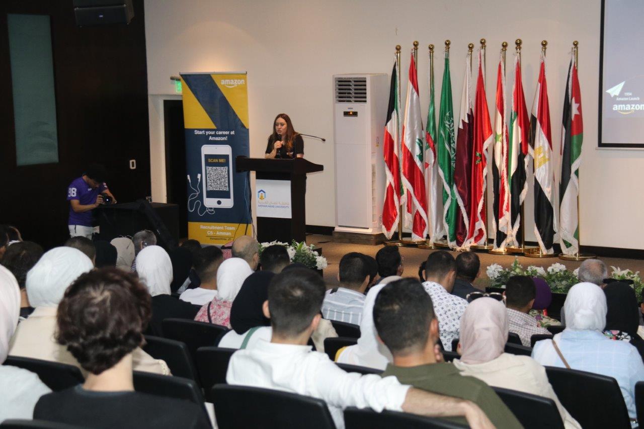يوم وظيفي خاص لطلبة "عمان العربية" بالتعاون مع شركة Amazon 5