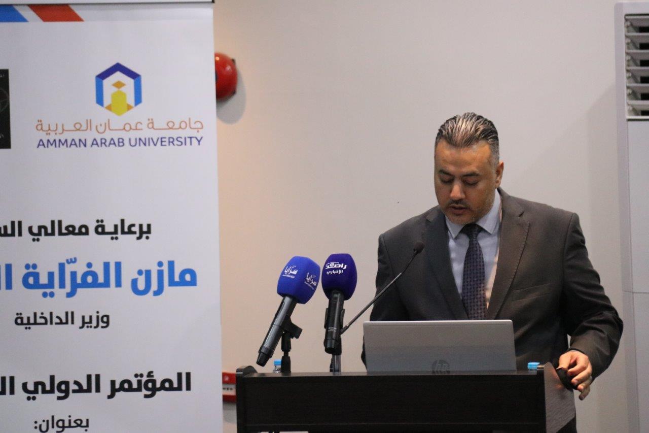 مؤتمر في "عمان العربية" يدعو إلى تغليظ العقوبات لأشكال الجرائم بالبشر عبر الانترنت8