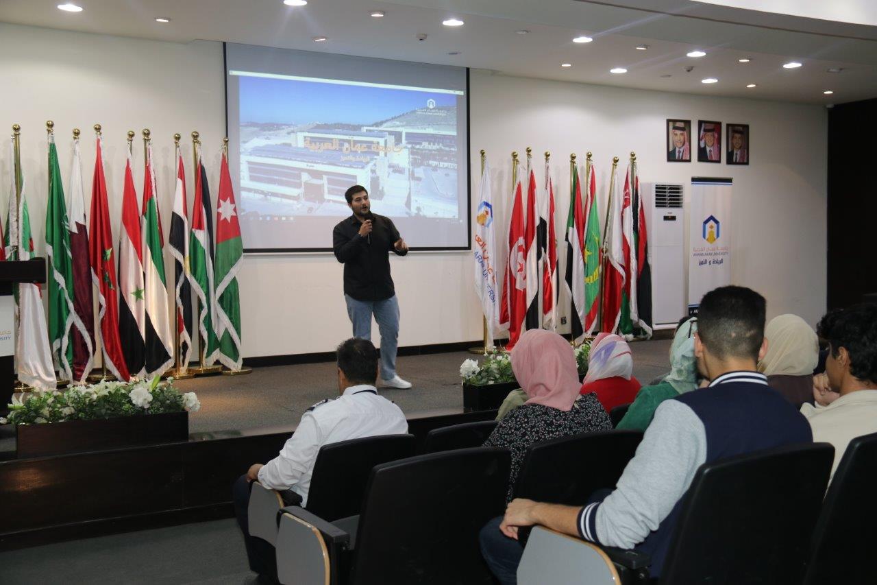 "عمان العربية" تستقبل وفداً طلابياً من مدرسة أكاديمية جسور المعرفة الدولية13