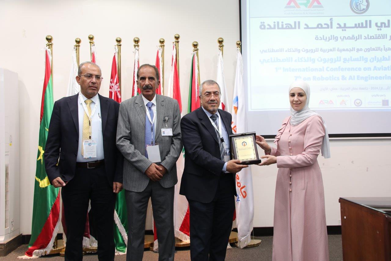 "عمان العربية" تعقد المؤتمر الأول لعلوم الطيران والسابع للروبوت26