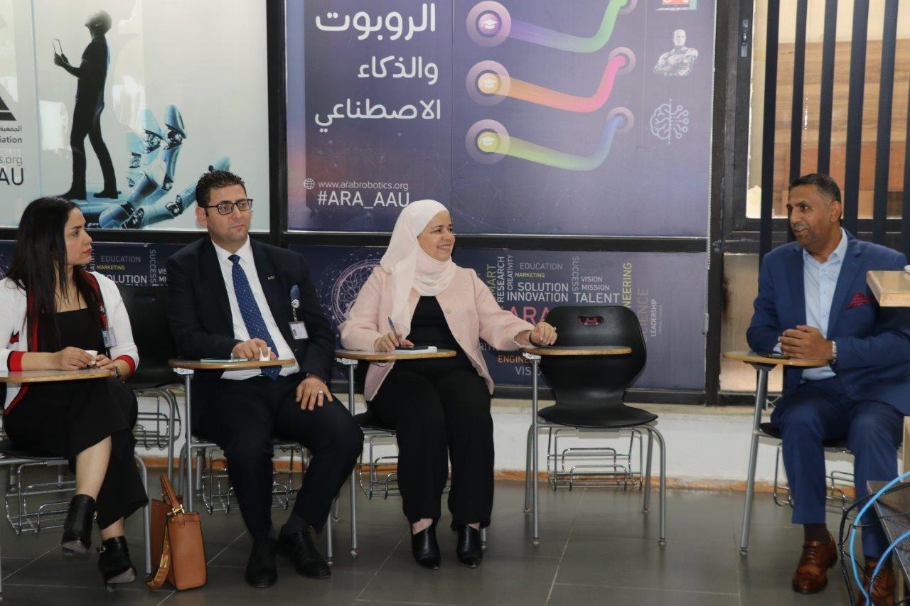 ورشة تدريبية في جامعة عمان العربية بعنوان "براءات الاختراع والملكية الفكرية"1