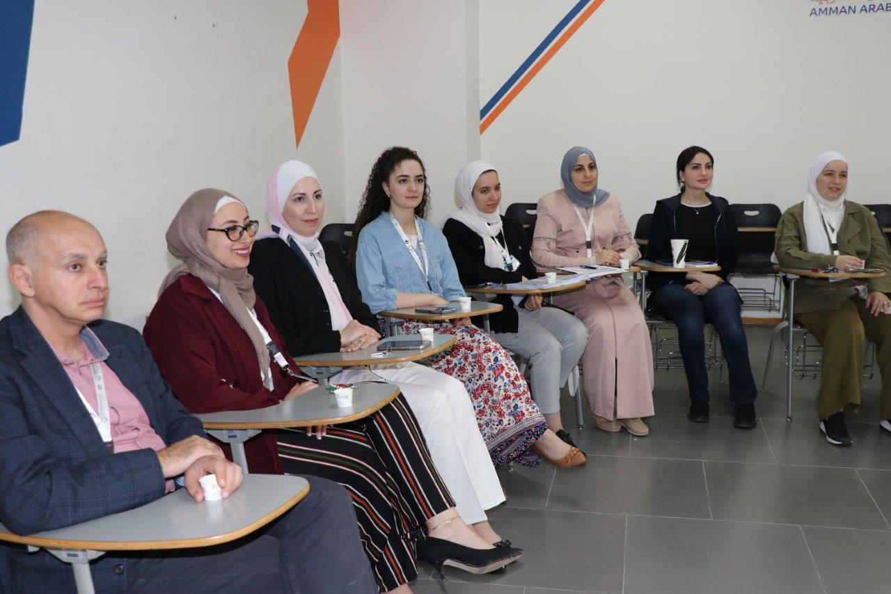 ورشة تدريبية في جامعة عمان العربية بعنوان "براءات الاختراع والملكية الفكرية"4