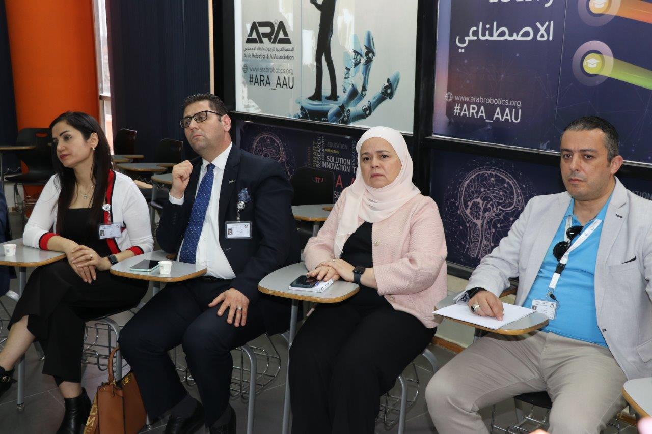 ورشة تدريبية في جامعة عمان العربية بعنوان "براءات الاختراع والملكية الفكرية"6