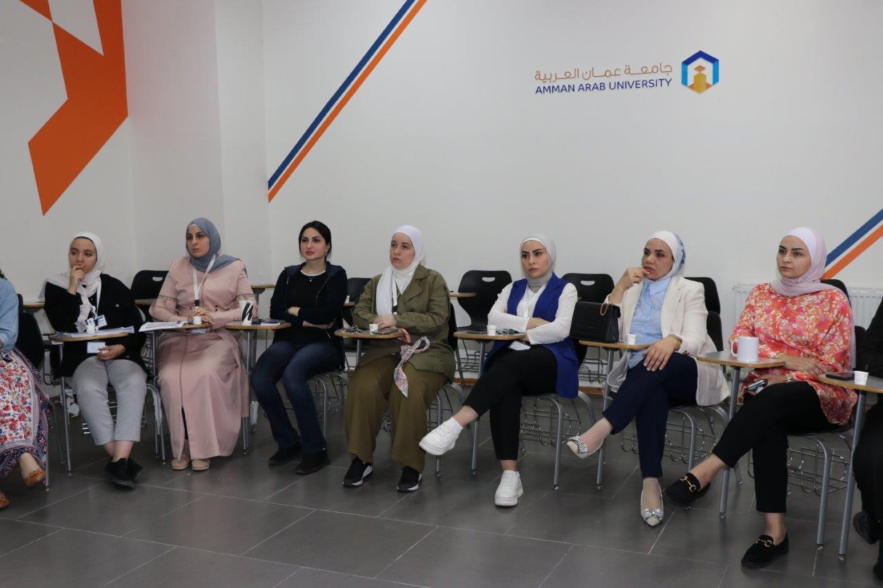 ورشة تدريبية في جامعة عمان العربية بعنوان "براءات الاختراع والملكية الفكرية"7