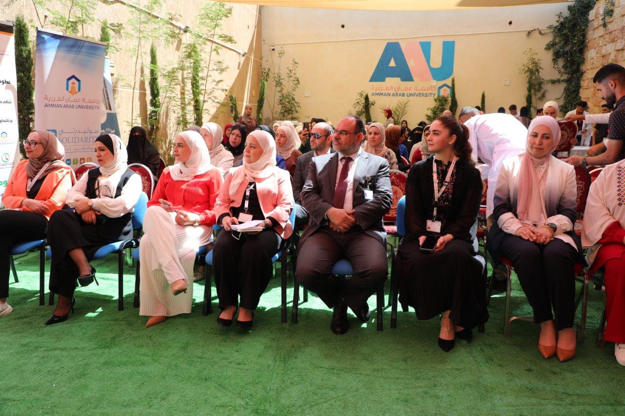 يوم طبي مجاني متميز في جامعة عمان العربية بمشاركة (40) طبيب ومؤسسة متخصصة2