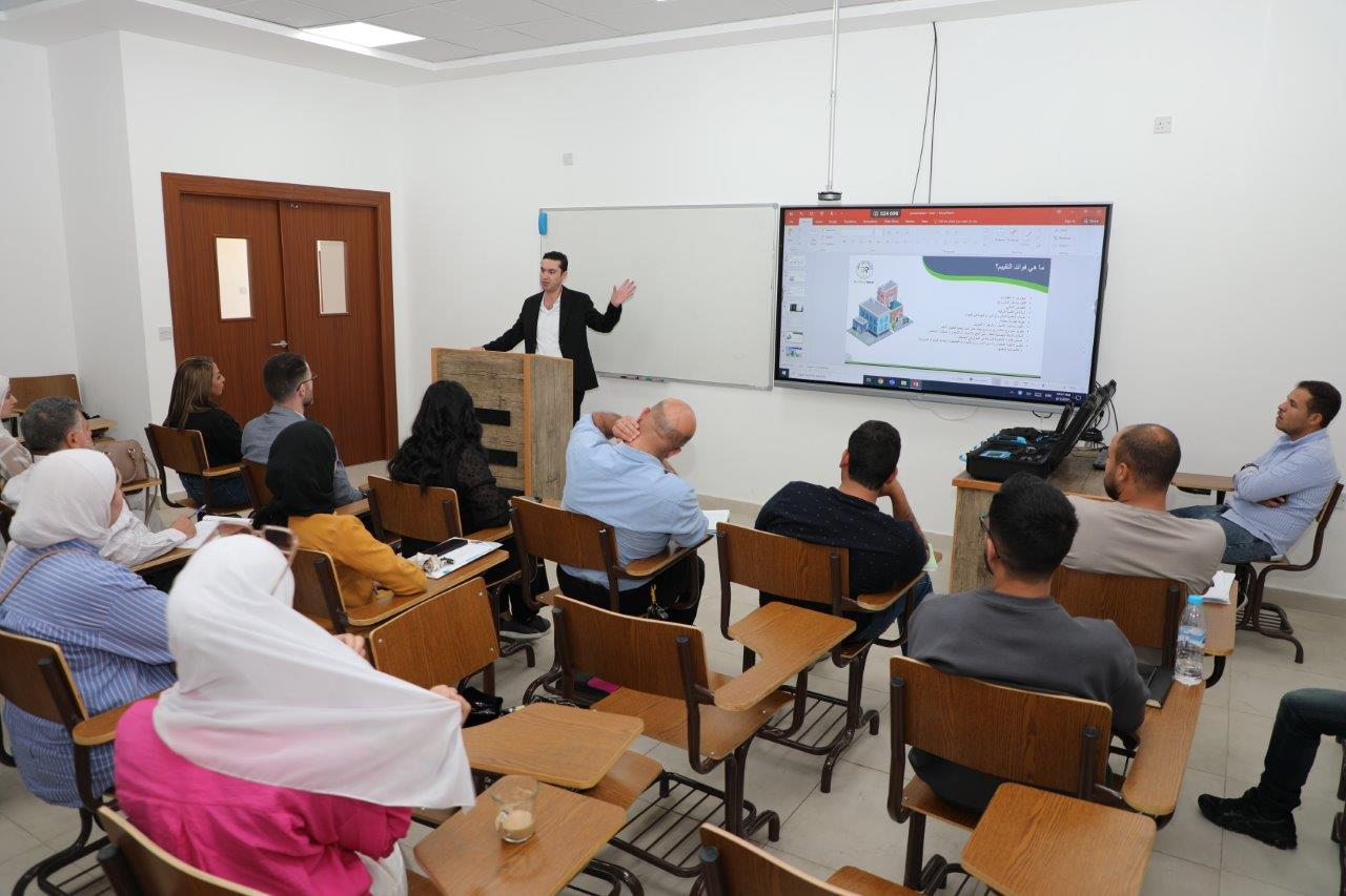 ورشة تقييم وفحص المباني لطلبة هندسة "عمان العربية"3