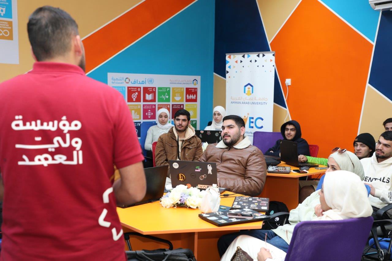 ورشة تدريبية متخصصة في الطباعة ثلاثية الأبعاد لطلبة جامعة عمان العربية4