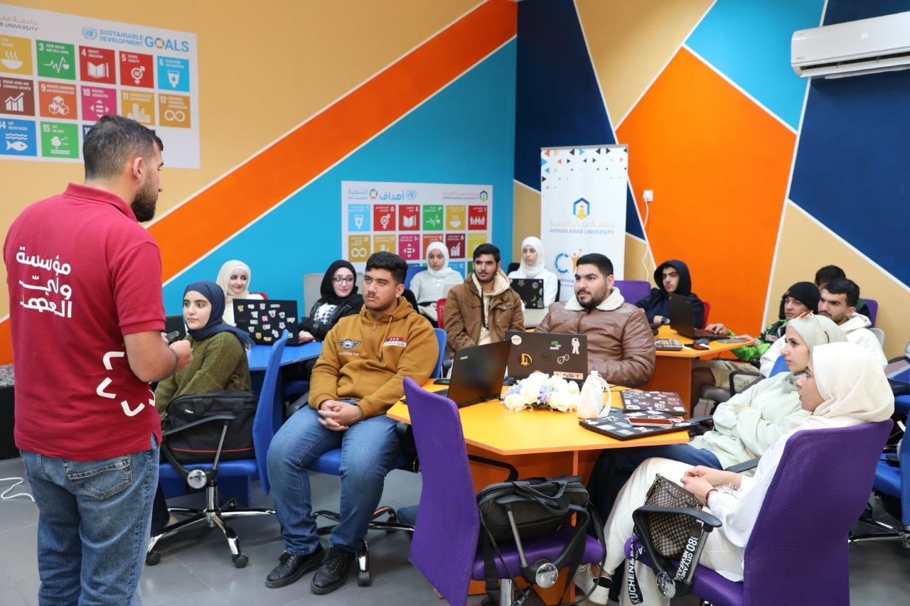 ورشة تدريبية متخصصة في الطباعة ثلاثية الأبعاد لطلبة جامعة عمان العربية5