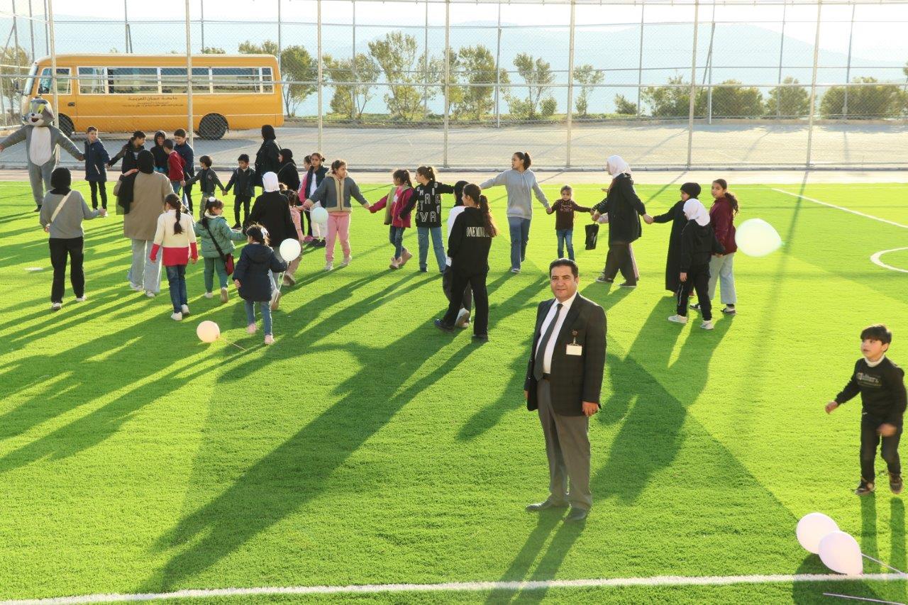 جامعة عمان العربية وشركة غراس لإدارة المشاريع تنظمان مبادرة "نحيا كِراماً" لإفطار الأيتام3