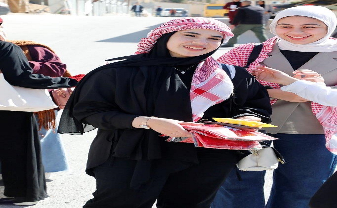 لحظات وطنية من حرم جامعة عمان العربية8