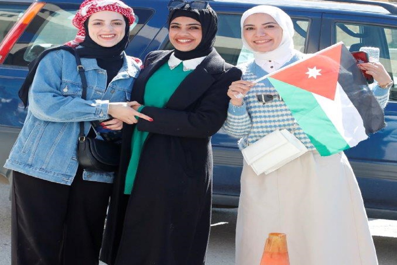 لحظات وطنية من حرم جامعة عمان العربية10