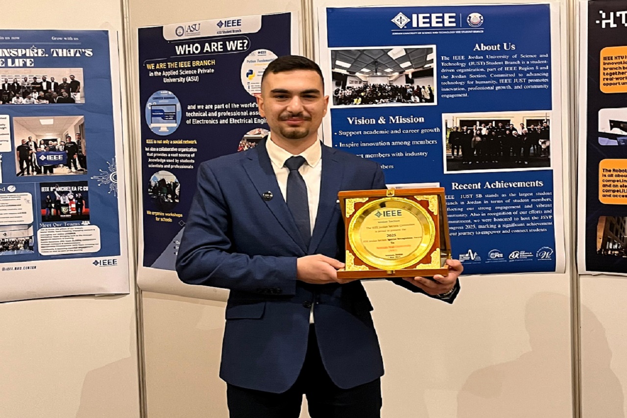 فرع IEEE الطلابي في جامعة عمان العربية يتميز على مستوى الجامعات الأردنية6