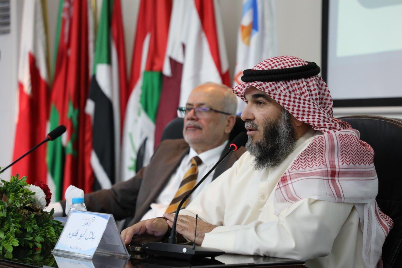 جامعة عمان العربية تستضيف معالي الدكتور هايل داود في محاضرة حول " فضل العشر الأوائل من ذي الحجة "9