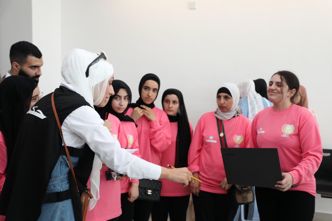 مسابقة الروبوت والهندسة التقنية لطلبة مدارس لواء عين الباشا22