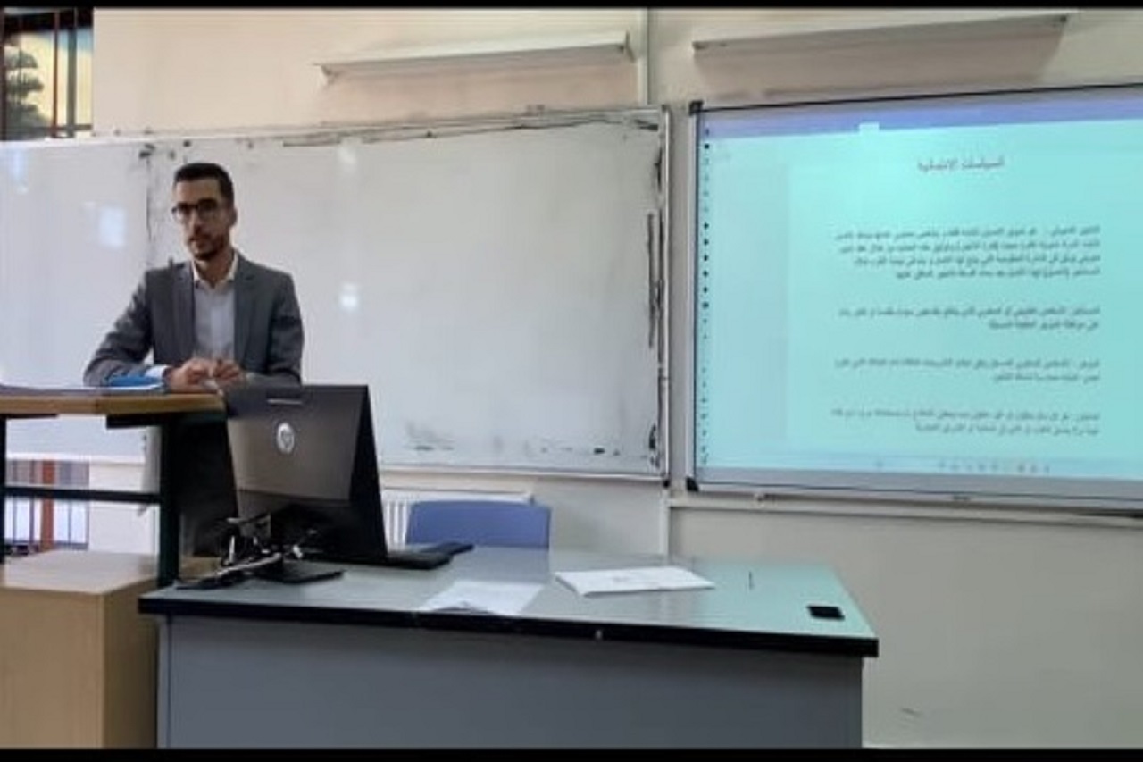 جامعة عمان العربية تستضيف أحد خريجيها في محاضرة حول "واقع شركات التأجير التمويلي في الأردن"1
