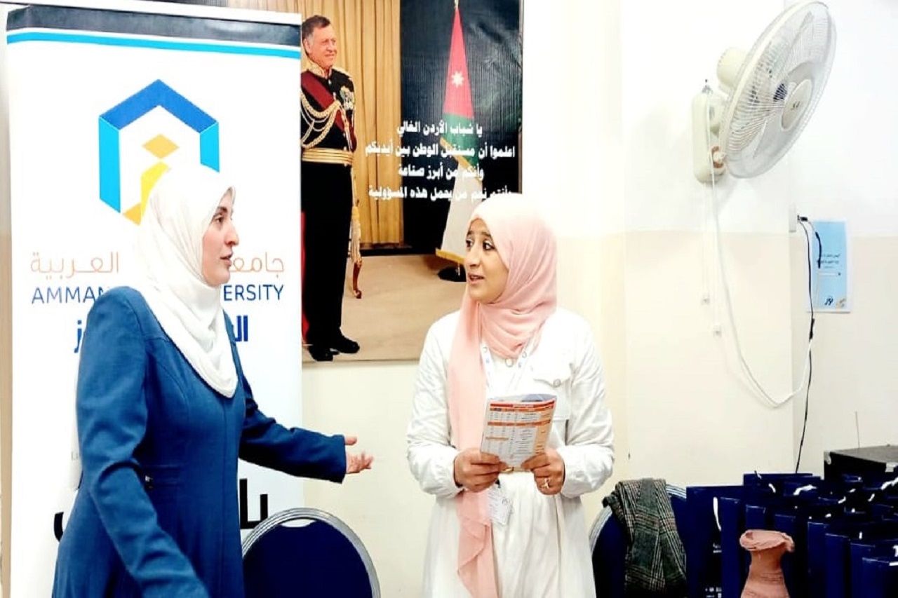 "عمان العربية" ملتزمة بالتعاون المثمر مع المدراس1