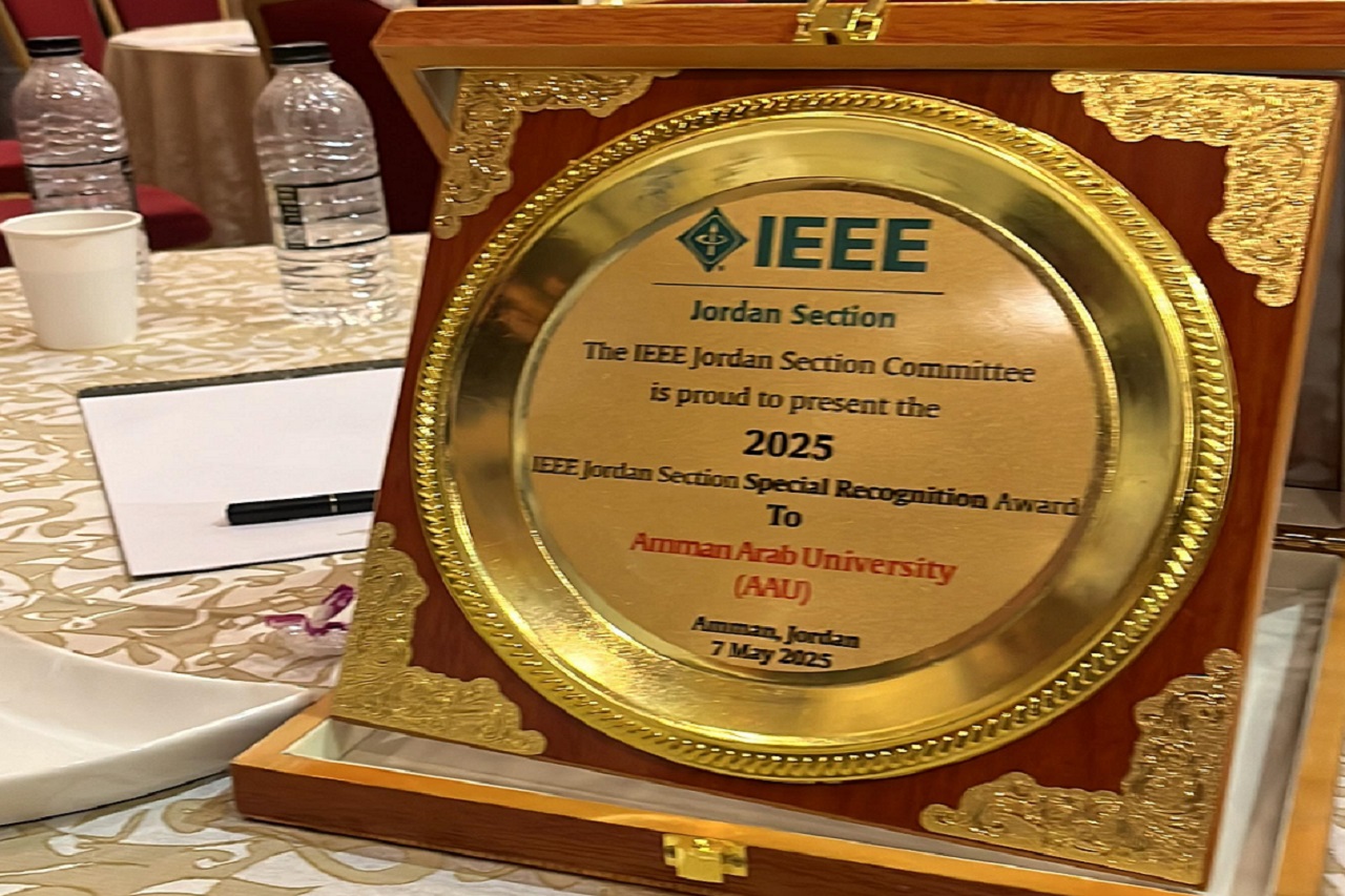 فرع IEEE الطلابي في جامعة عمان العربية يتميز على مستوى الجامعات الأردنية9
