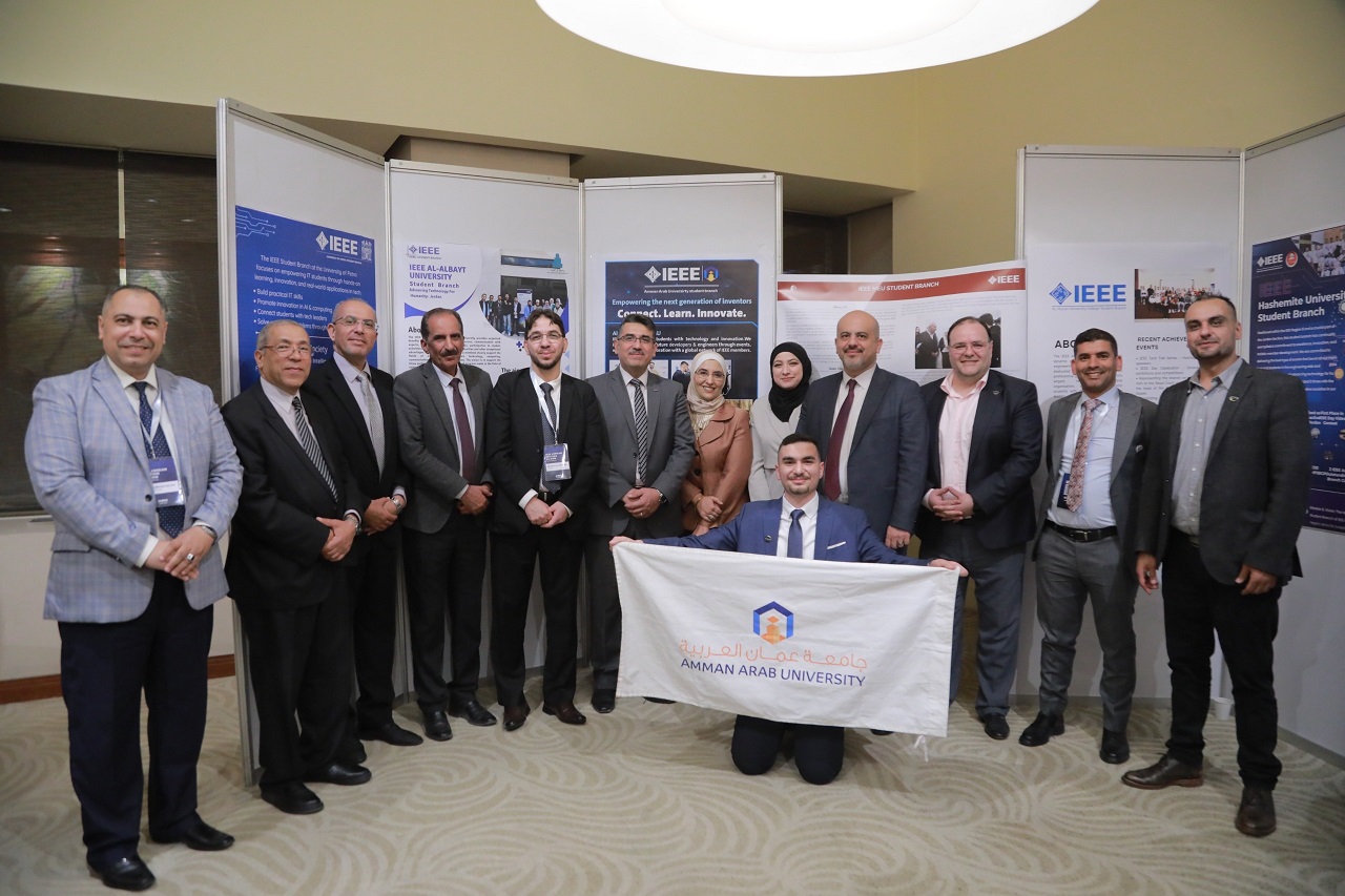 فرع IEEE الطلابي في جامعة عمان العربية يتميز على مستوى الجامعات الأردنية12