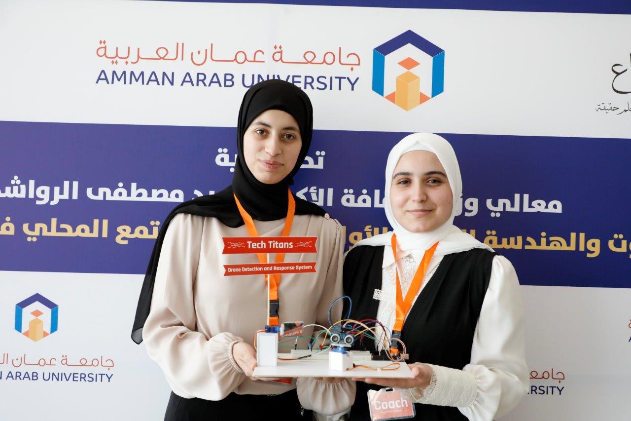 مسابقة الروبوت والهندسة التقنية لطلبة مدارس لواء عين الباشا1