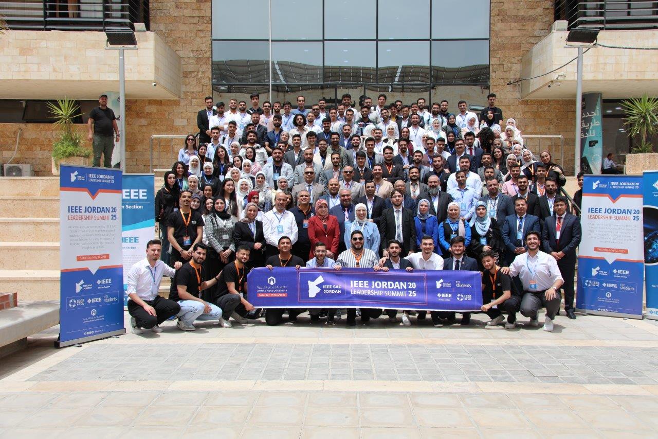 جامعة عمان العربية تستضيف قمة IEEE Jordan Leadership Summit 2025 16