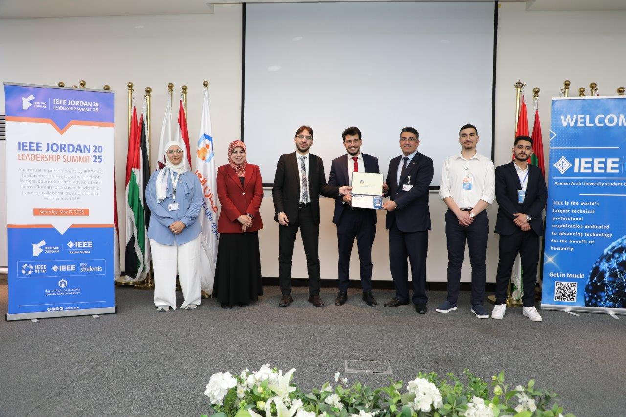 جامعة عمان العربية تستضيف قمة IEEE Jordan Leadership Summit 2025 20