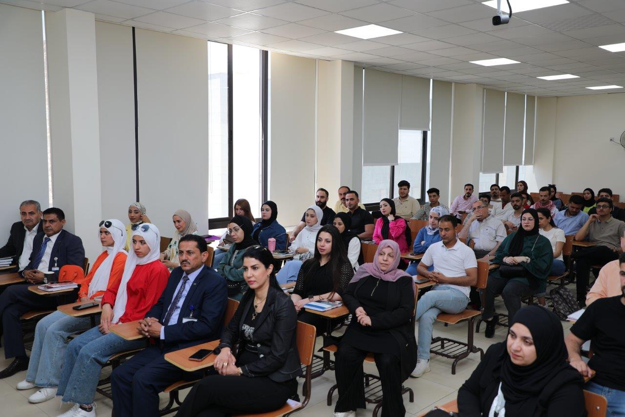 كلية الحقوق في "عمان العربية" تستضيف القاضي العسكري الهلسة في ندوة علمية حول قانون أمن الدولة6
