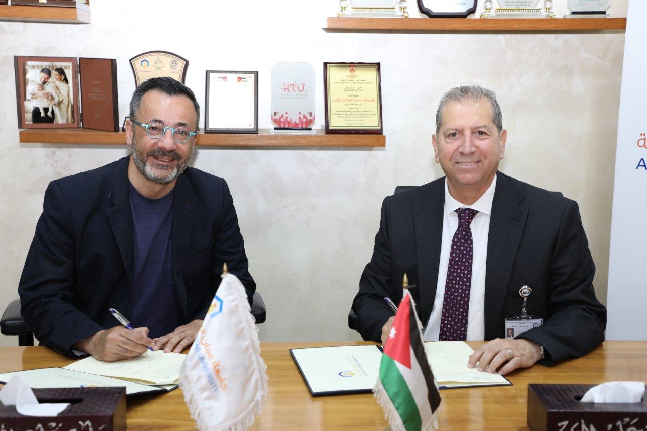 جامعة عمان العربية ومختبر الألعاب الأردني يوقعان اتفاقية تعاون مشترك3