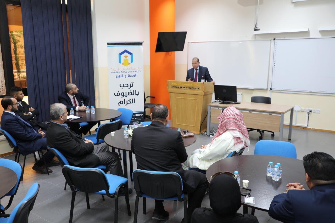 جامعة عمان العربية تحتفي بالإبداع الطلابي وتكرّم الفائزين في مسابقة تصميم اللوغو الجامعي7