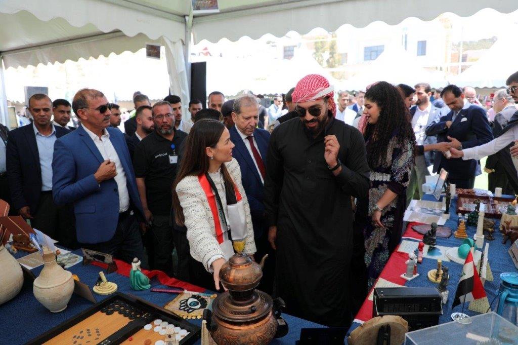 برعاية سمو الأميرة صالحة بنت عاصم جامعة عمان العربية تحتفل بعيد الاستقلال ويوم الجاليات56