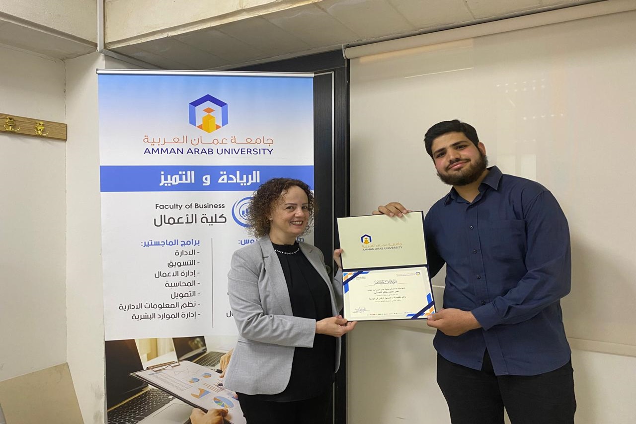 أعمال "عمان العربية" تمكّن طلبتها عبر مسابقة "الاستدامة والريادة والإبداع" وتعزز جاهزيتهم لسوق العمل3