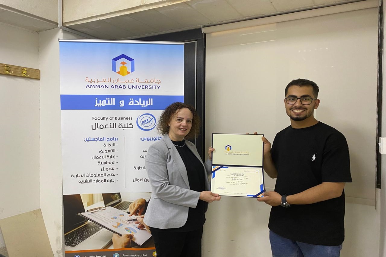 أعمال "عمان العربية" تمكّن طلبتها عبر مسابقة "الاستدامة والريادة والإبداع" وتعزز جاهزيتهم لسوق العمل4