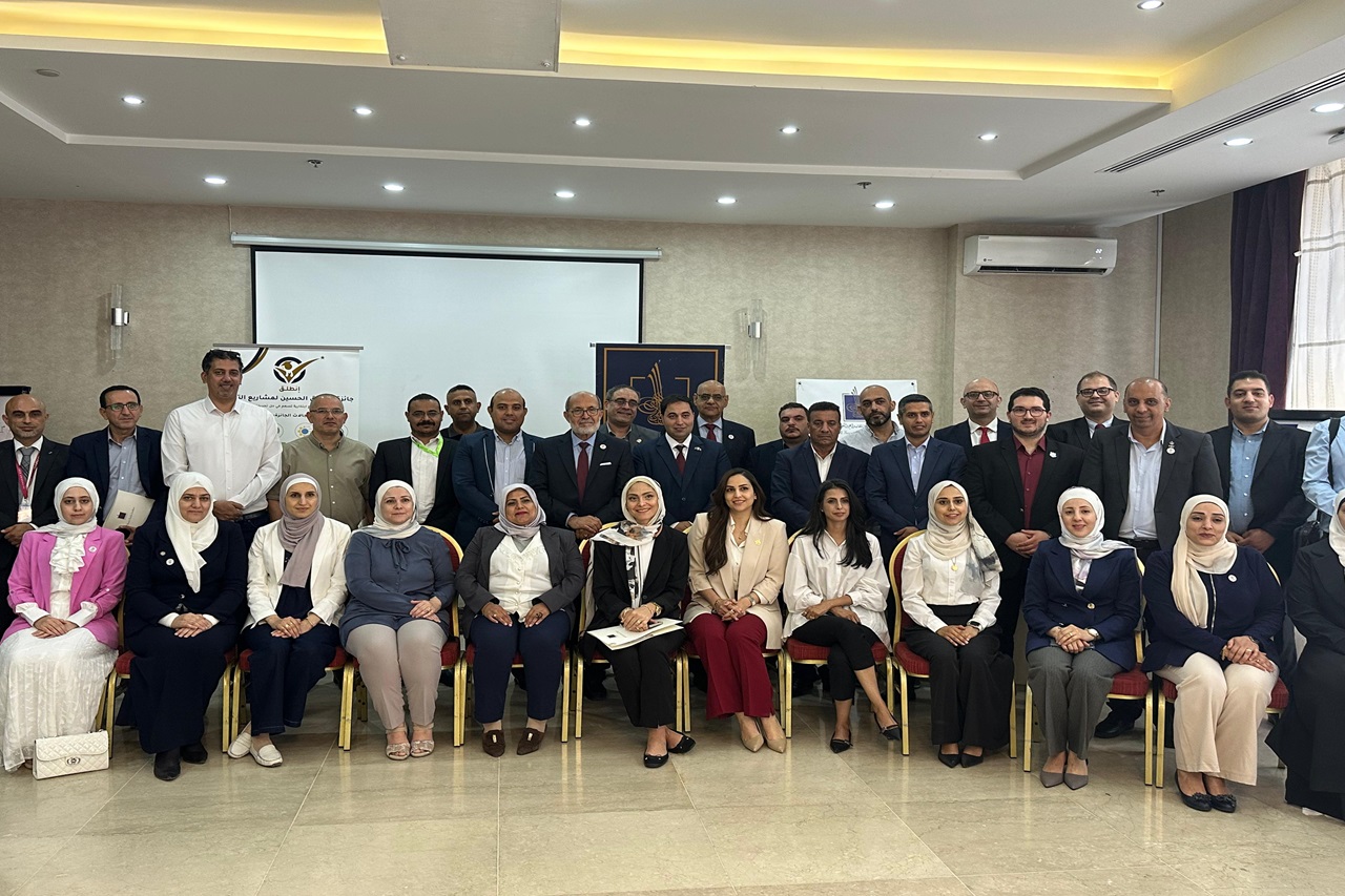 جامعة عمان العربية تشارك في ورشة عمل جائزة "انطلق" لصندوق الحسين للإبداع والتفوق1
