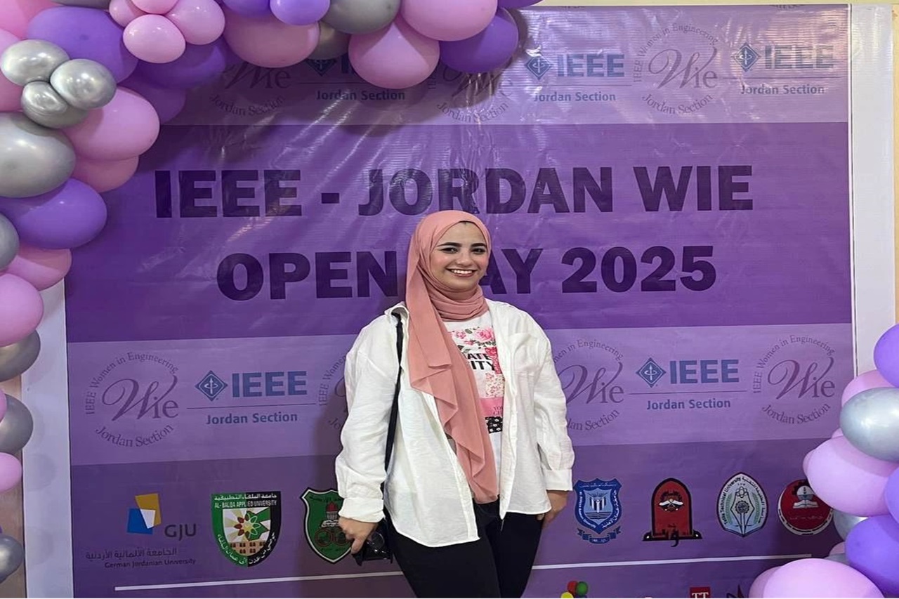 "عمان العربية" تسلط الضوء على تمكين المرأة في IEEE-Jordan WIE OPEN Day1