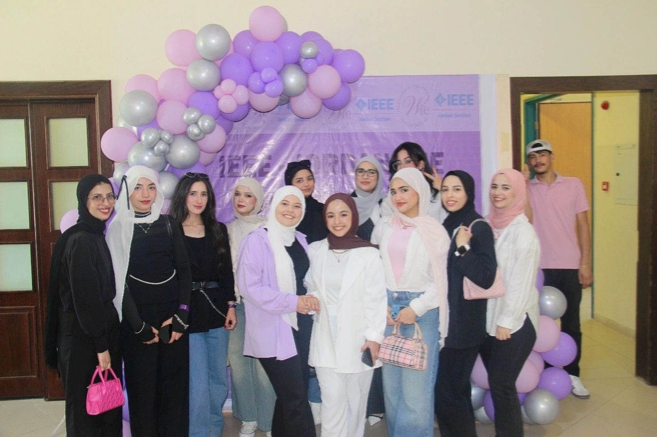 "عمان العربية" تسلط الضوء على تمكين المرأة في IEEE-Jordan WIE OPEN Day16
