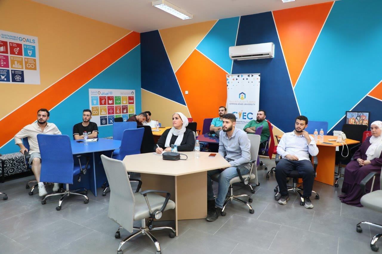 "عمان العربية" تنظّم ورشة تعريفية حول منصة Evorole لتوظيف الشباب الأردني عن بُعد في السوق الأمريكي2